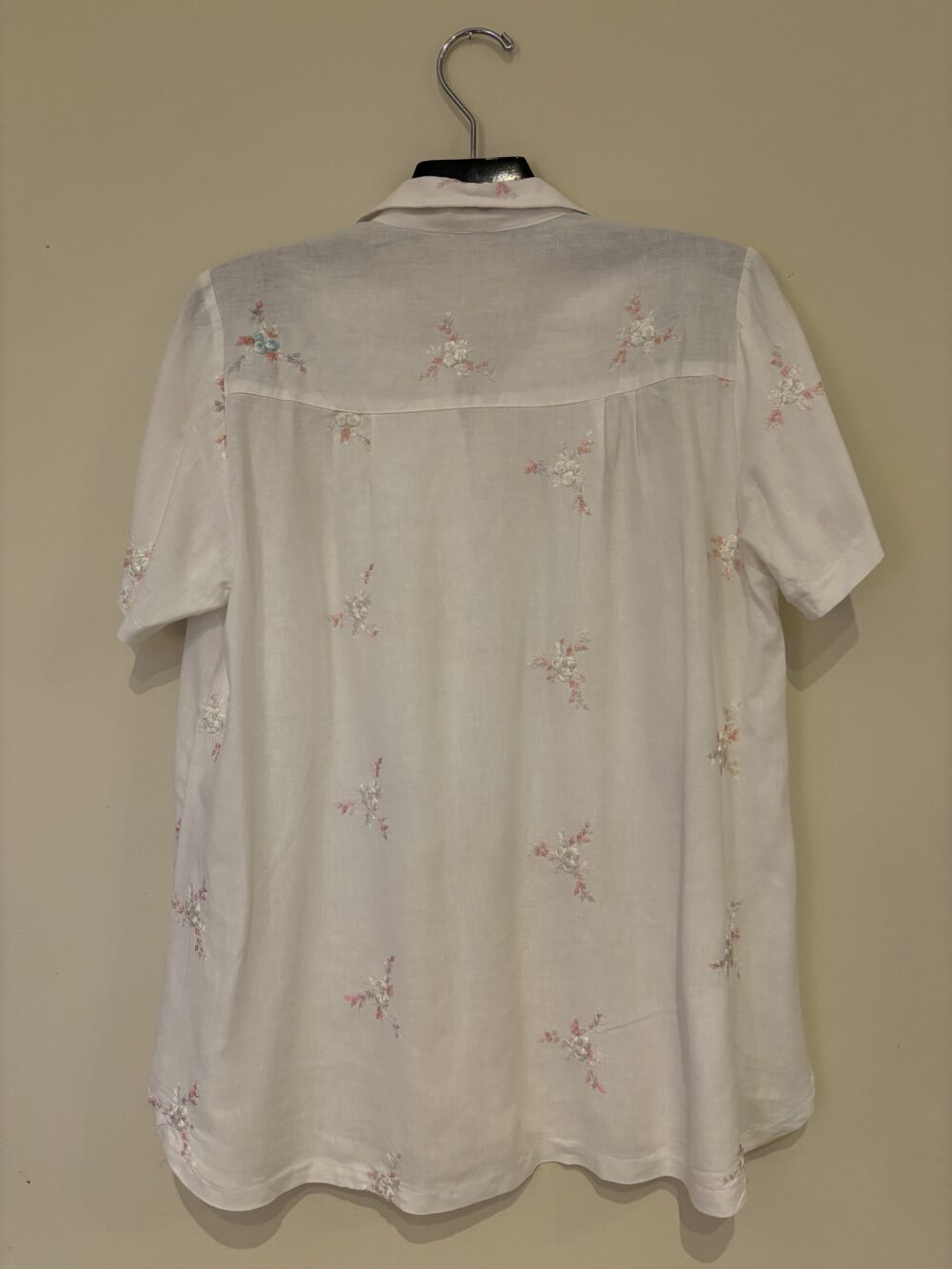 CAMISA ALGODÃO  BORDADA FLORES - Image 3