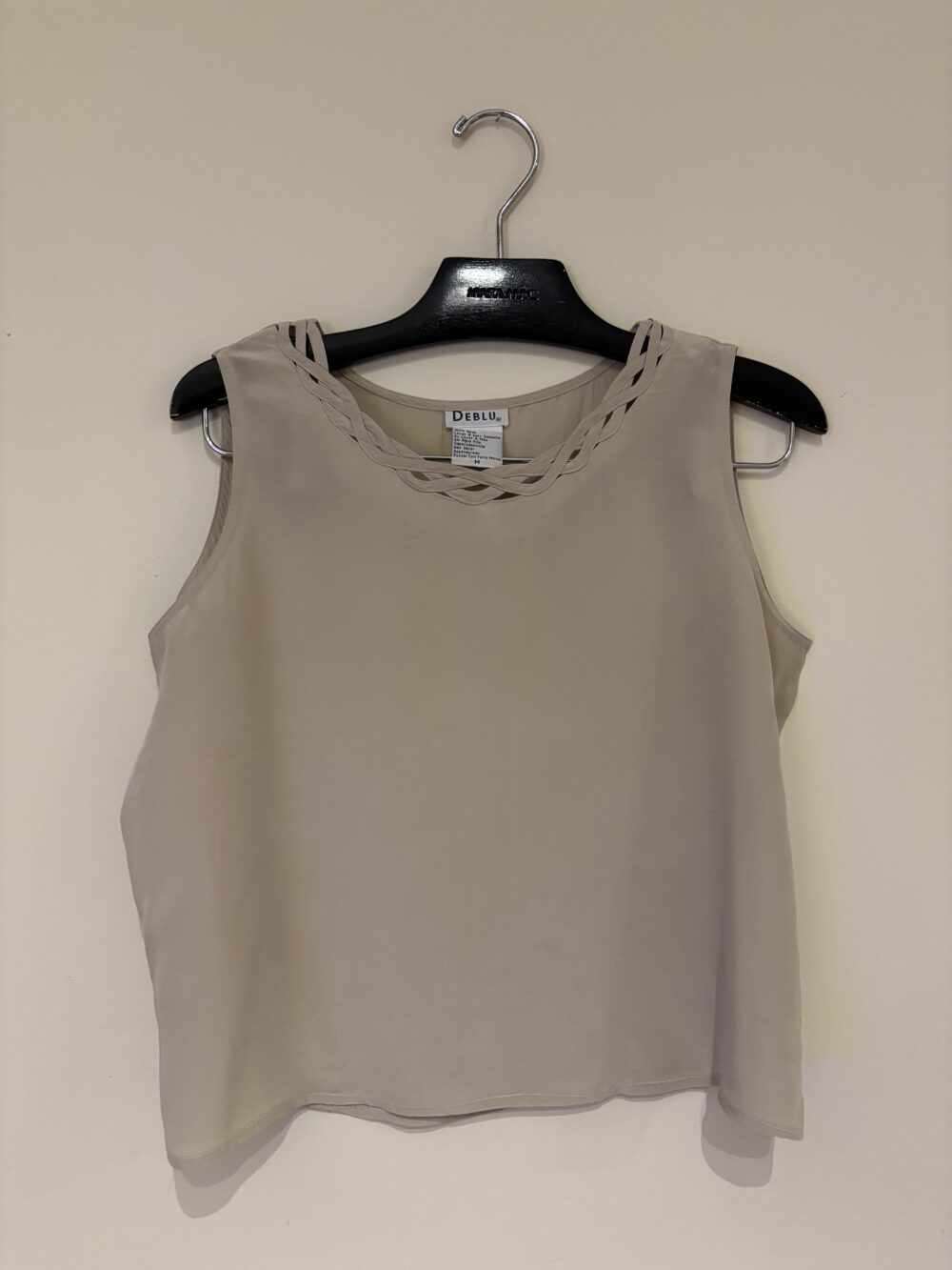 BLUSA SEDA TRANÇA