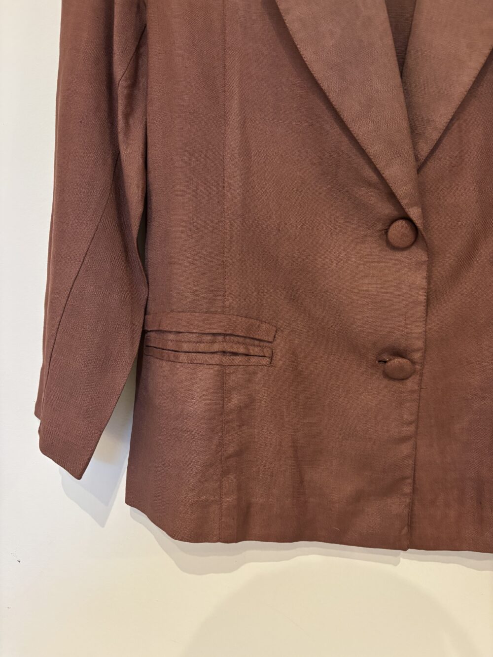 BLAZER LINHO CHOCOLATE - Image 2