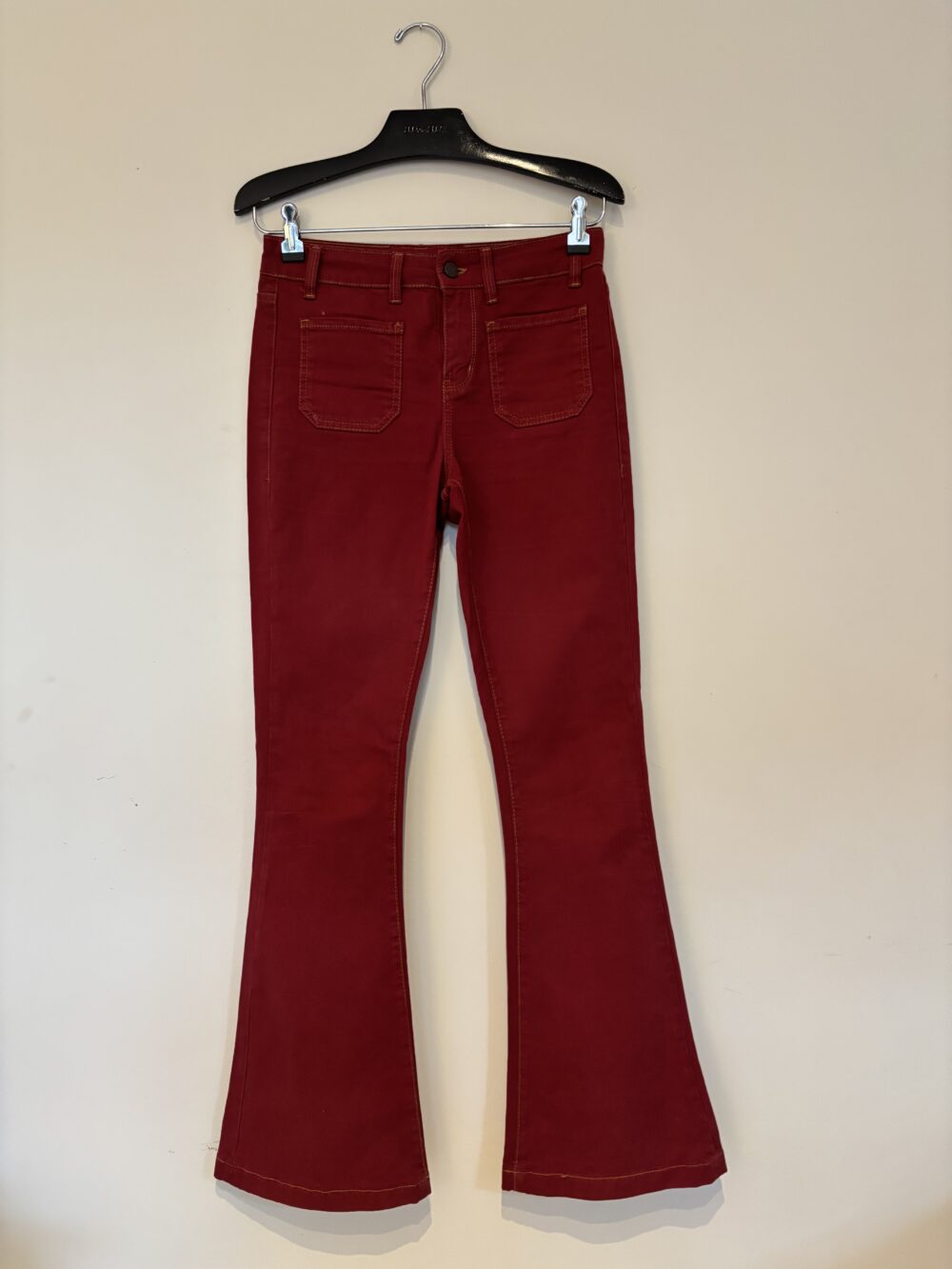 CALÇA FLARE ALGODÃO